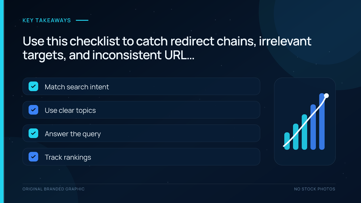 301 redirect best-practices checklist for migrations and URL changes