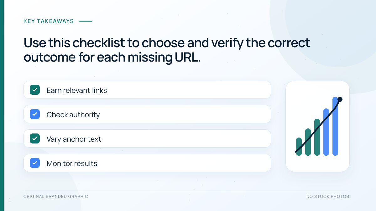 404 error SEO audit and repair checklist