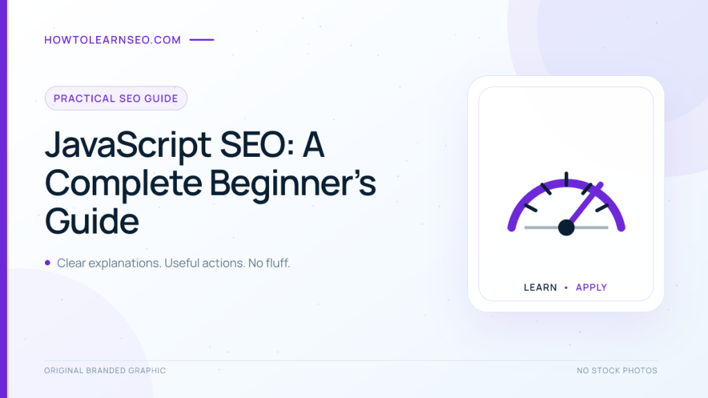 JavaScript SEO guide showing crawling, rendering, and indexing